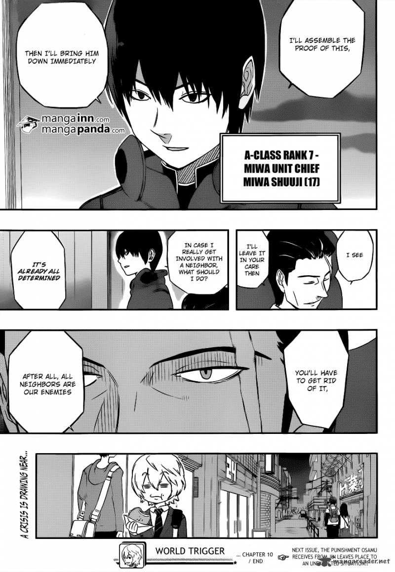 World Trigger Chapter 10 — page 18