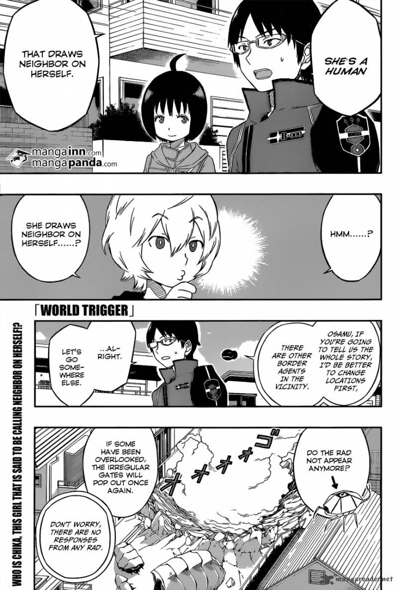 World Trigger Chapter 13 — page 1