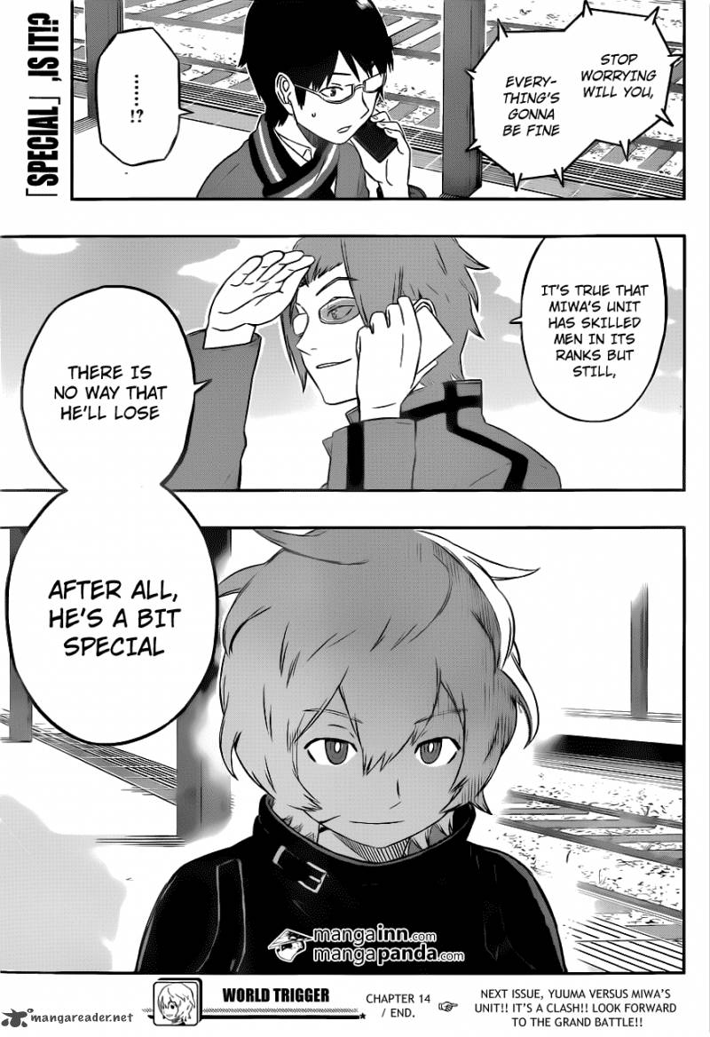 World Trigger Chapter 14 — page 18