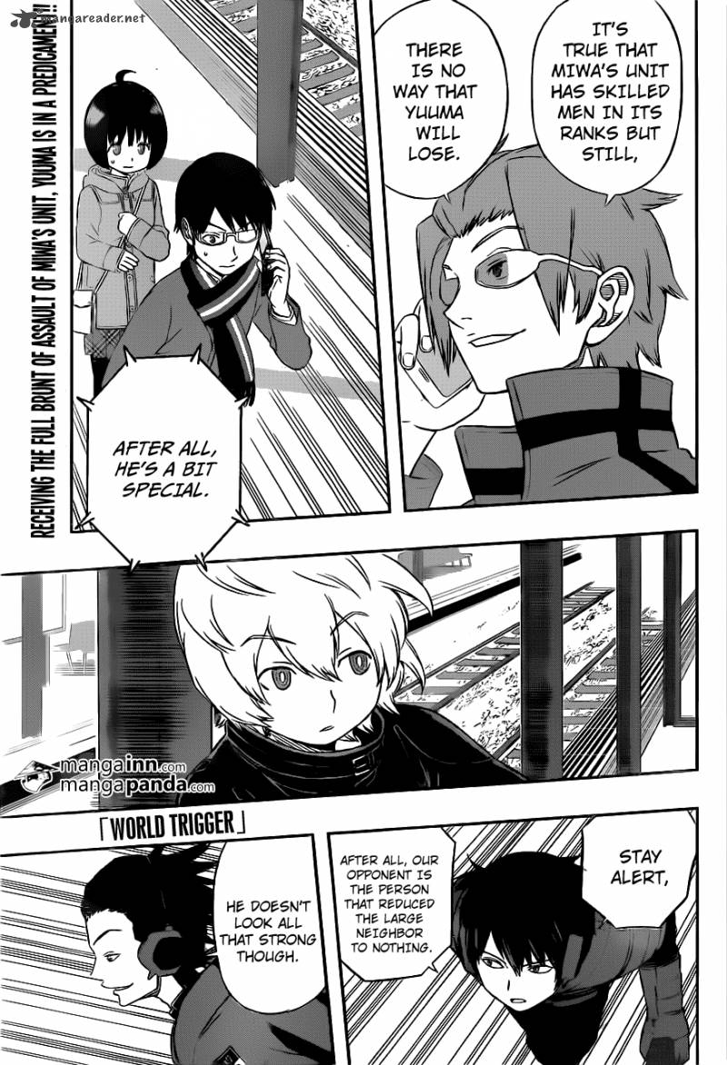World Trigger Chapter 15 — page 1