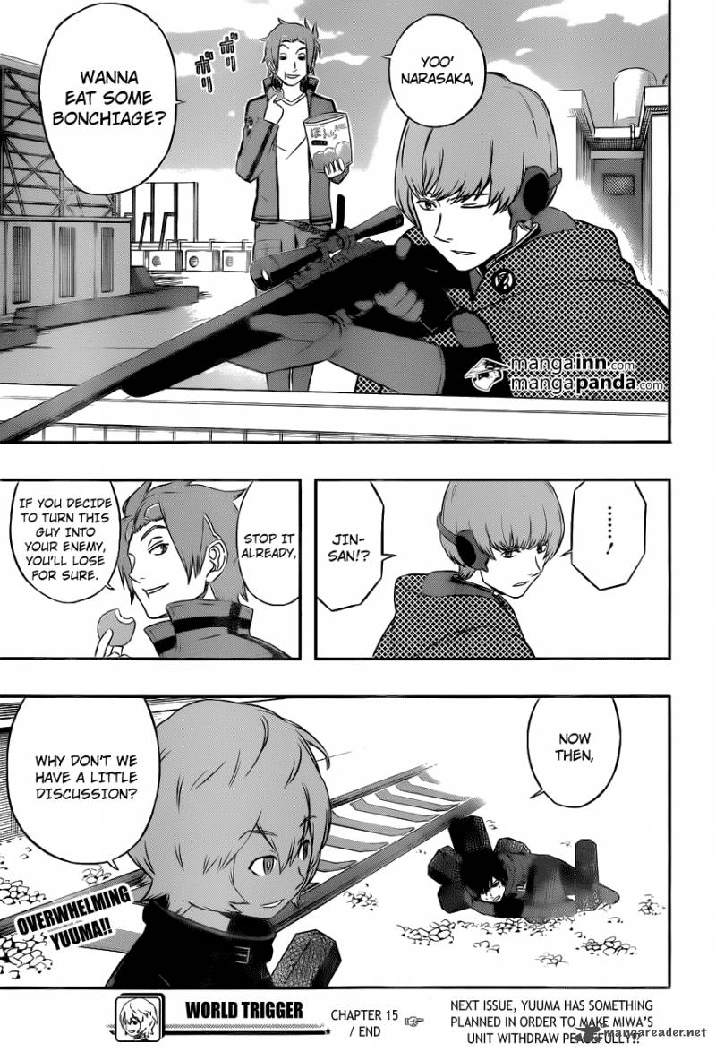 World Trigger Chapter 15 — page 18