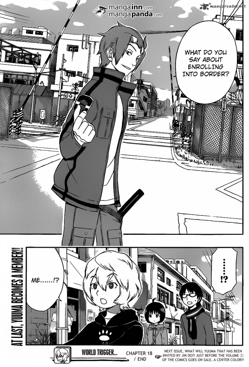 World Trigger Chapter 18 — page 19