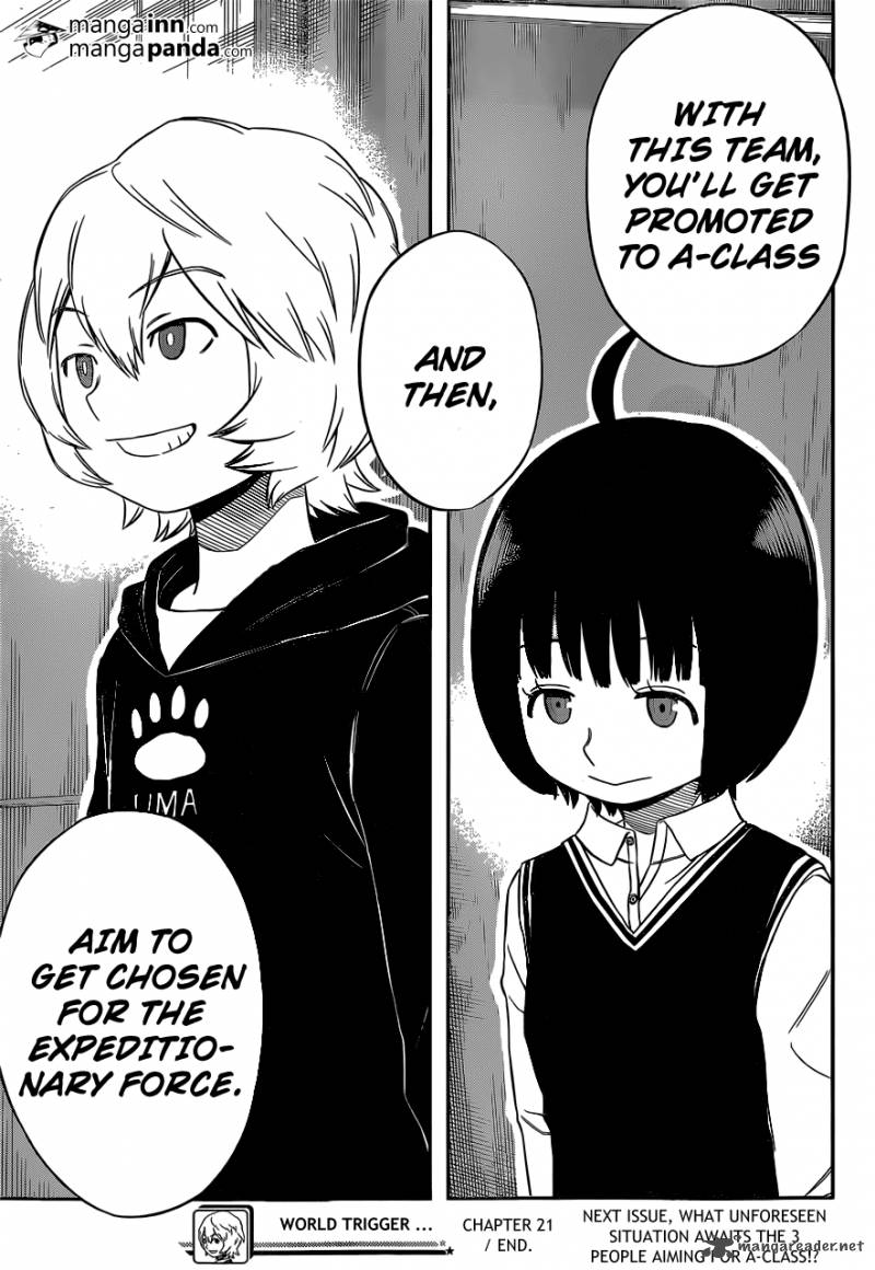 World Trigger Chapter 21 — page 19