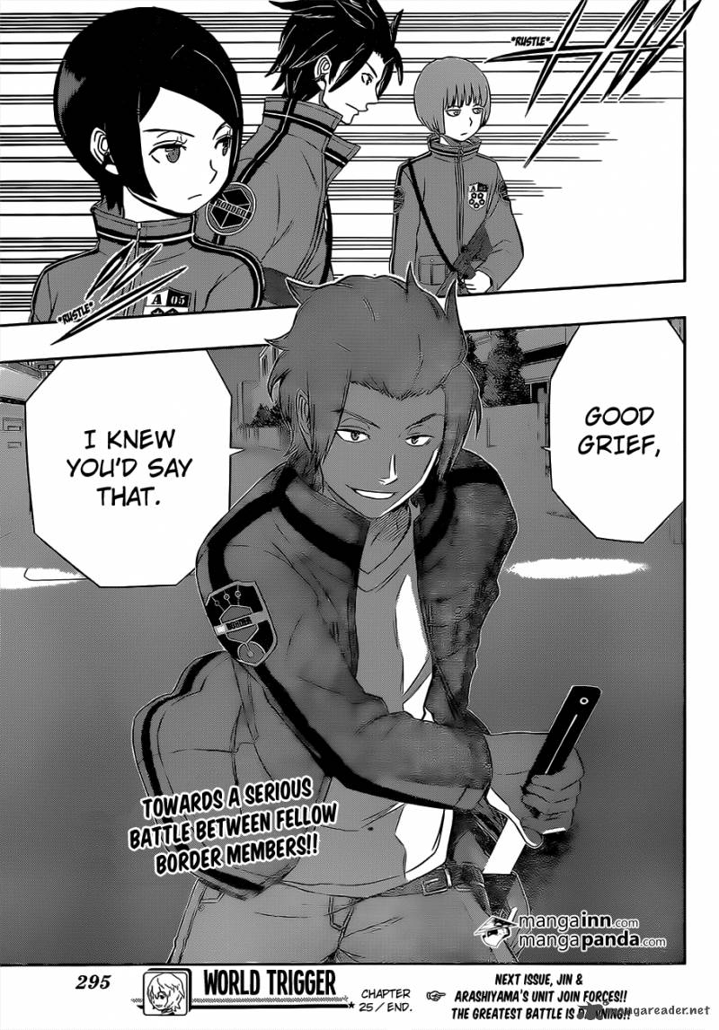 World Trigger Chapter 25 — page 18