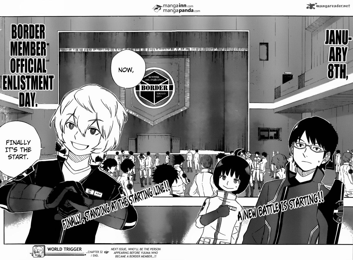 World Trigger Chapter 32 — page 18