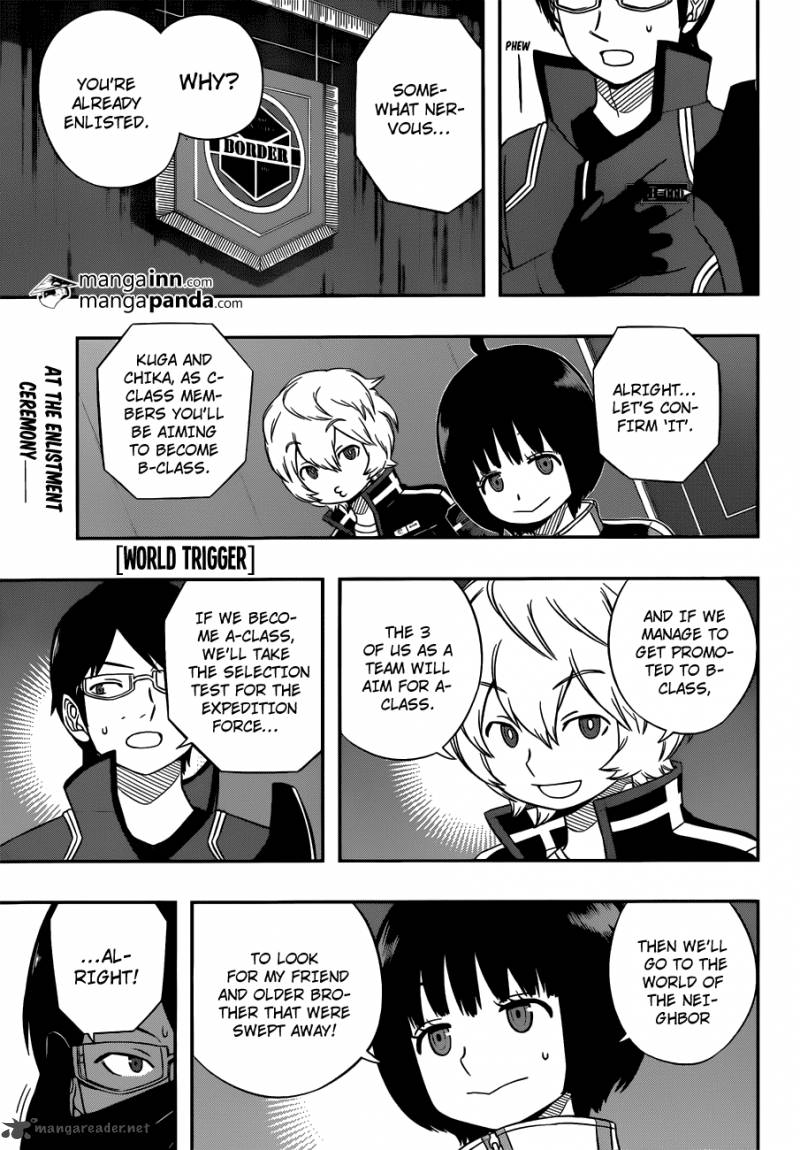 World Trigger Chapter 33 — page 1