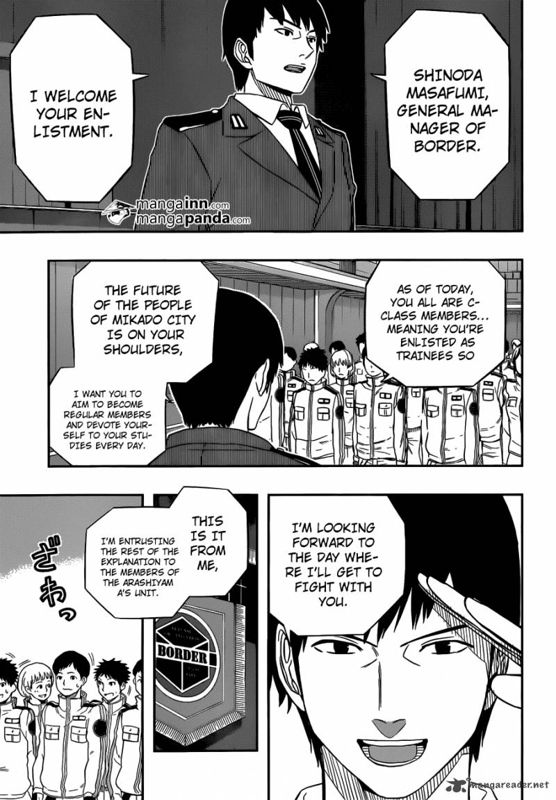 World Trigger Chapter 33 — page 3