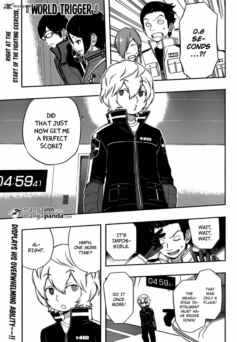 World Trigger Chapter 34 — page 1
