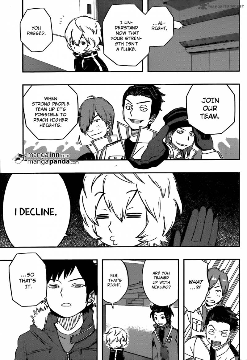 World Trigger Chapter 34 — page 15