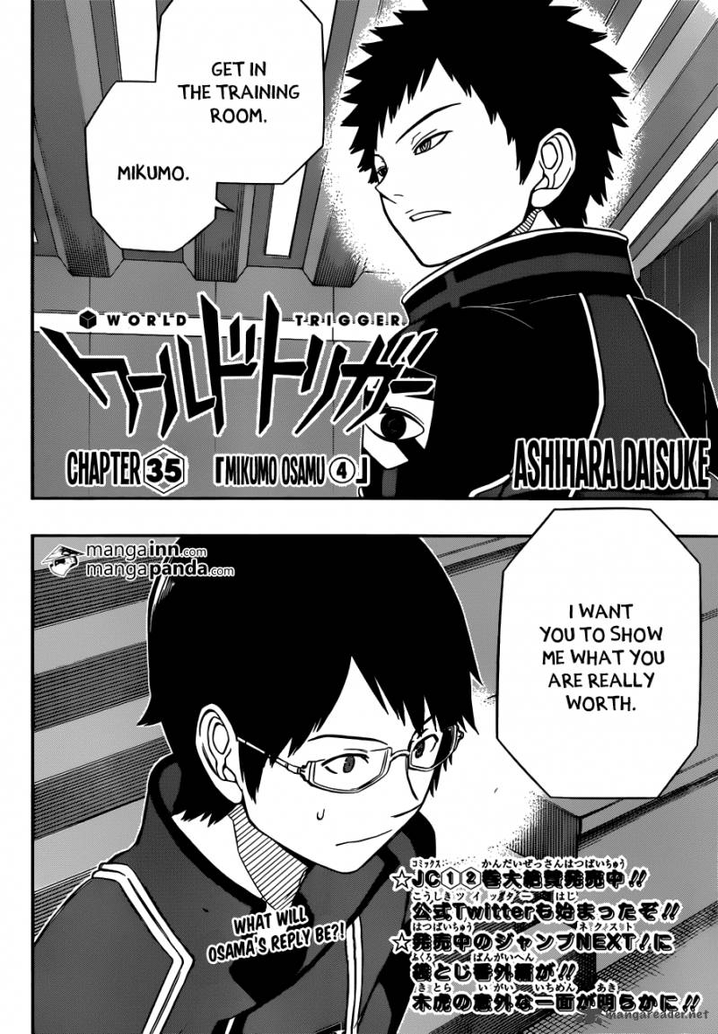 World Trigger Chapter 35 — page 2