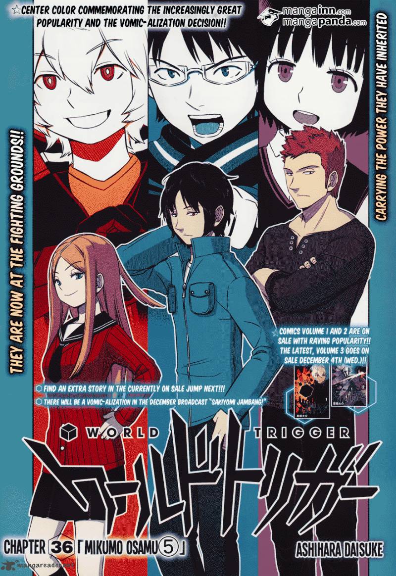 World Trigger Chapter 36 — page 1
