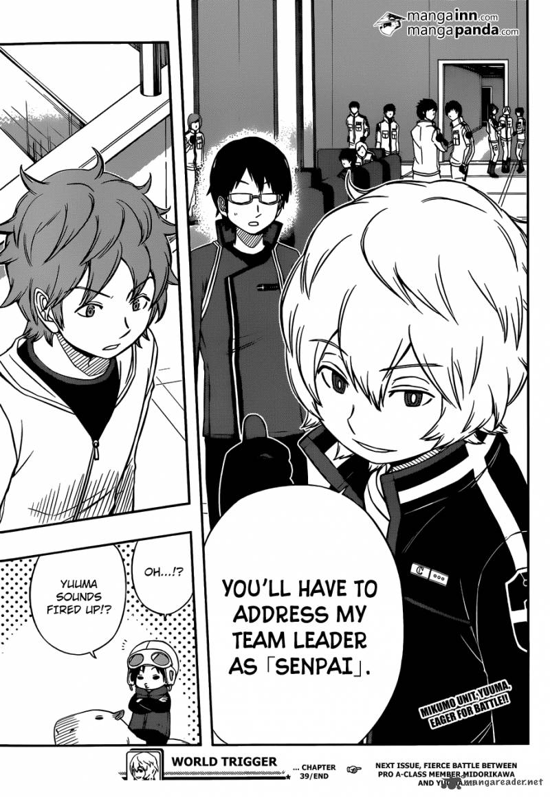 World Trigger Chapter 39 — page 19