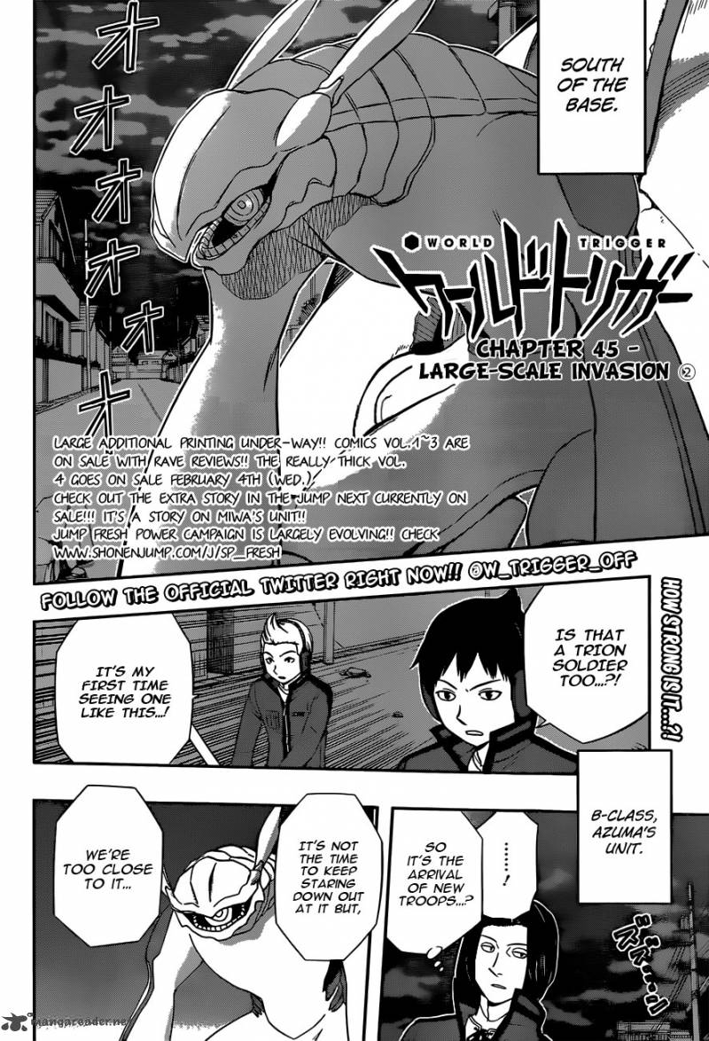 World Trigger Chapter 45 — page 3