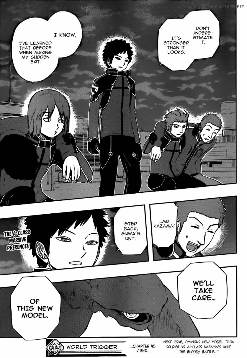 World Trigger Chapter 45 — page 19