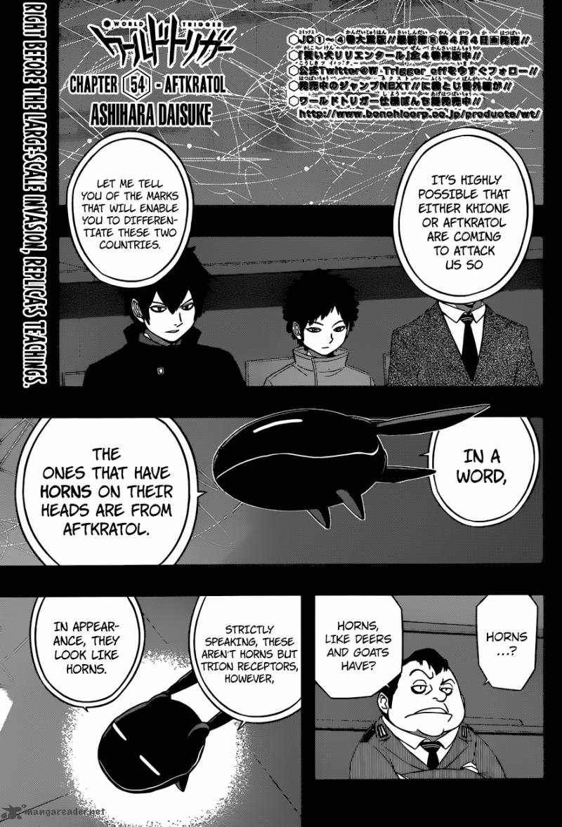 World Trigger Chapter 54 — page 1