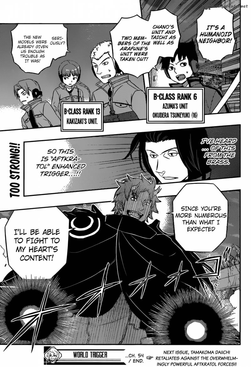 World Trigger Chapter 54 — page 18