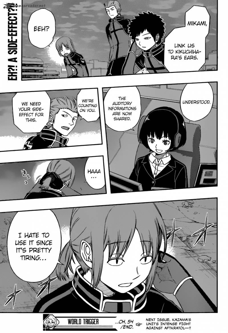 World Trigger Chapter 55 — page 20