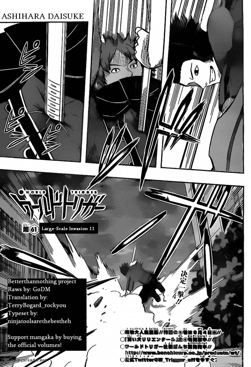 World Trigger Chapter 61 — page 1