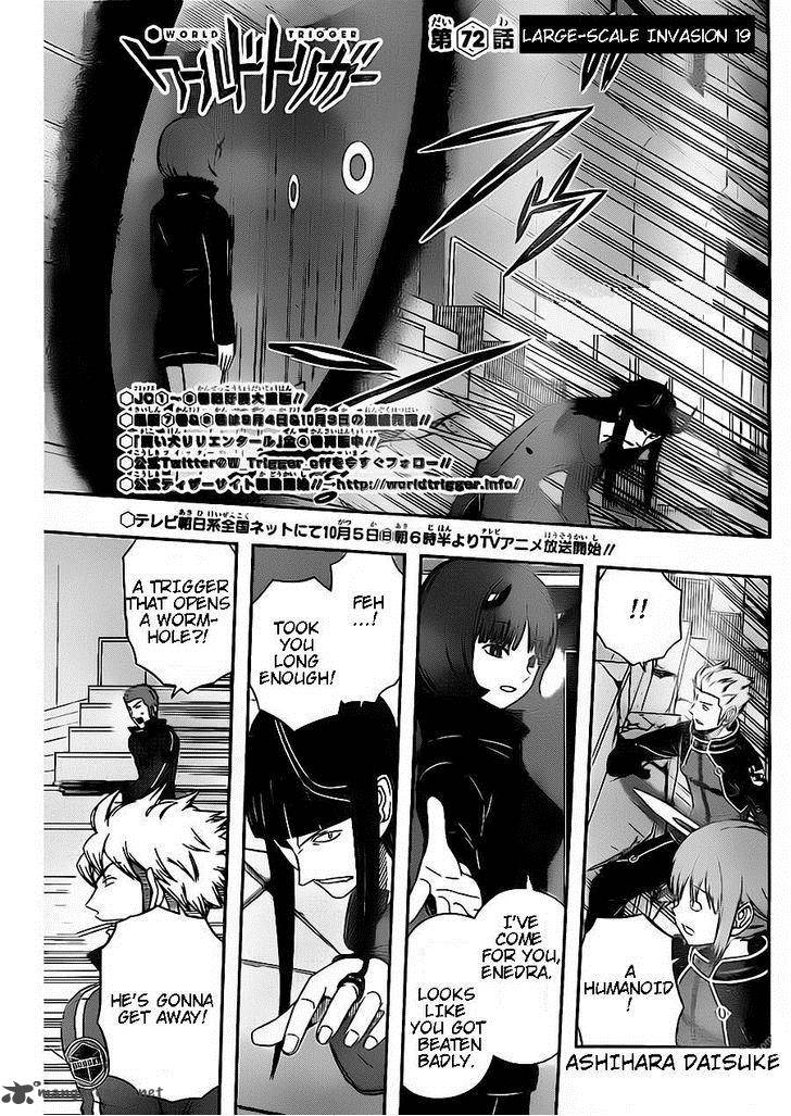 World Trigger Chapter 72 — page 3