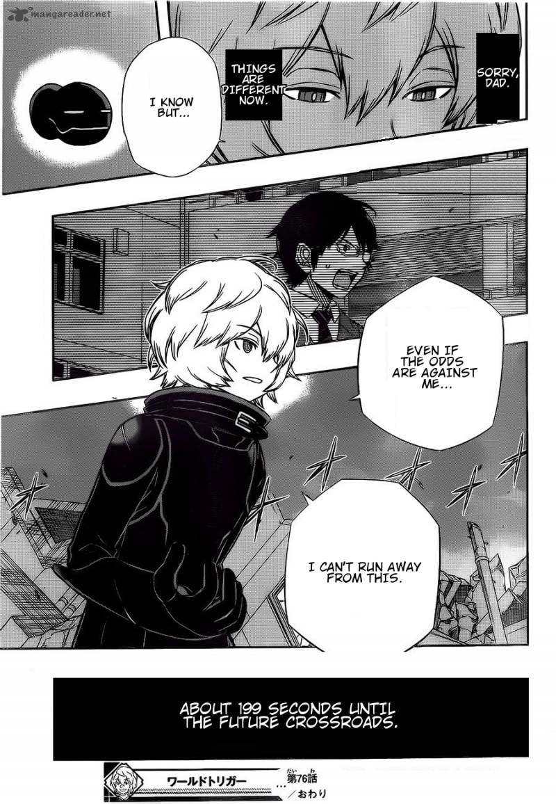 World Trigger Chapter 76 — page 22