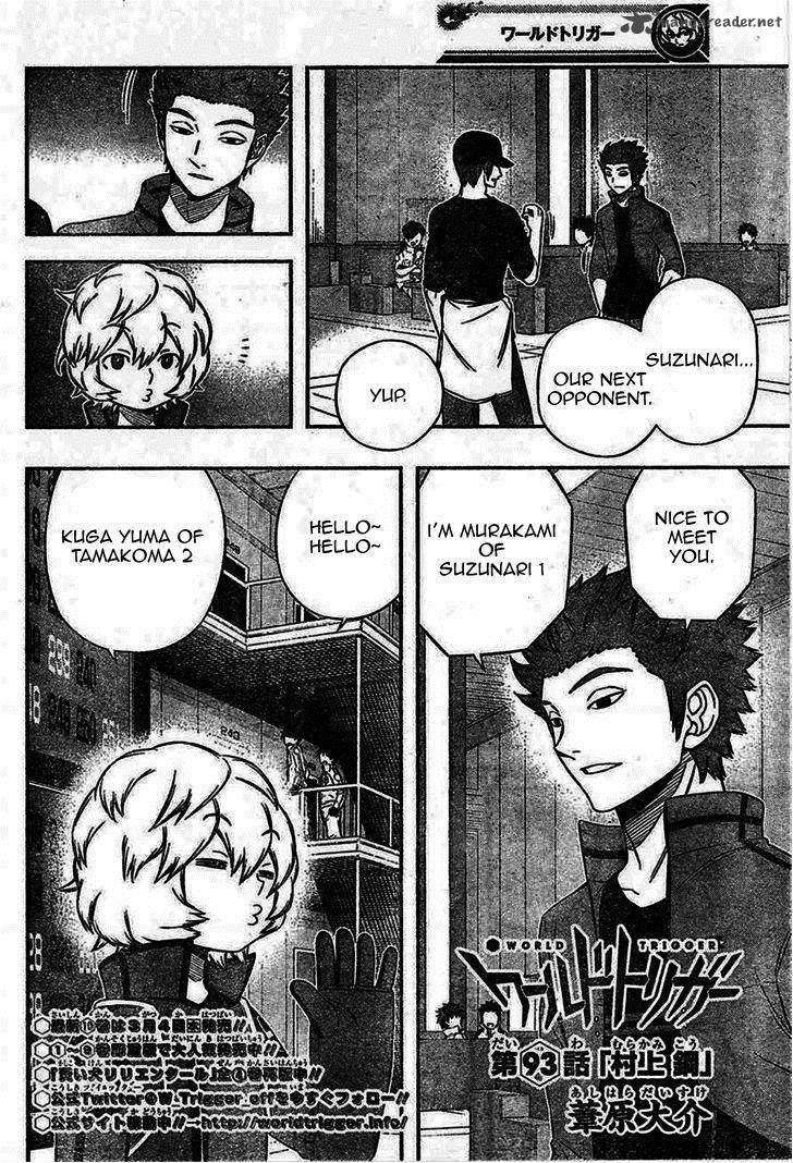 World Trigger Chapter 93 — page 3