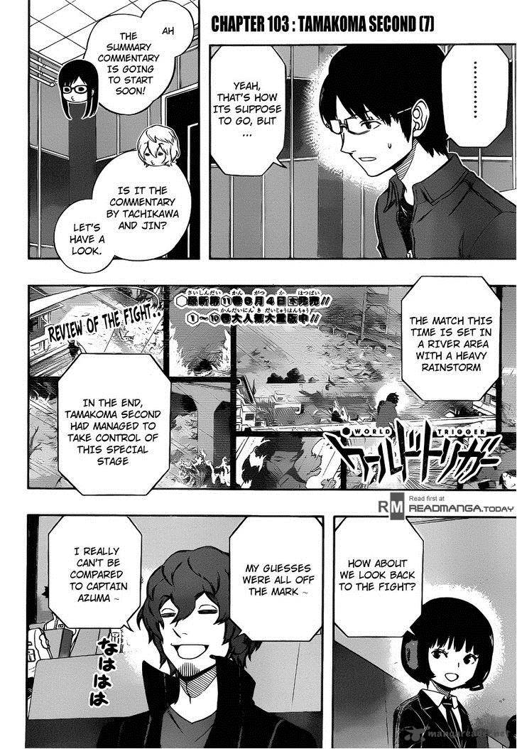 World Trigger Chapter 103 — page 4