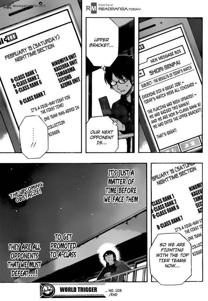 World Trigger Chapter 103 — page 19