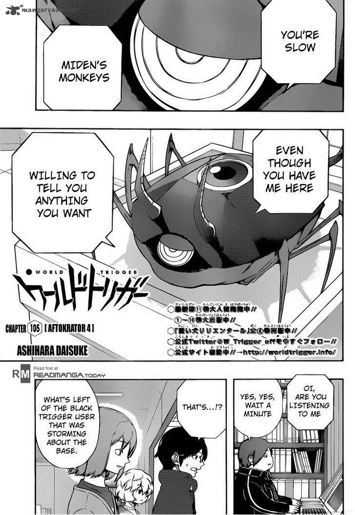 World Trigger Chapter 105 — page 1