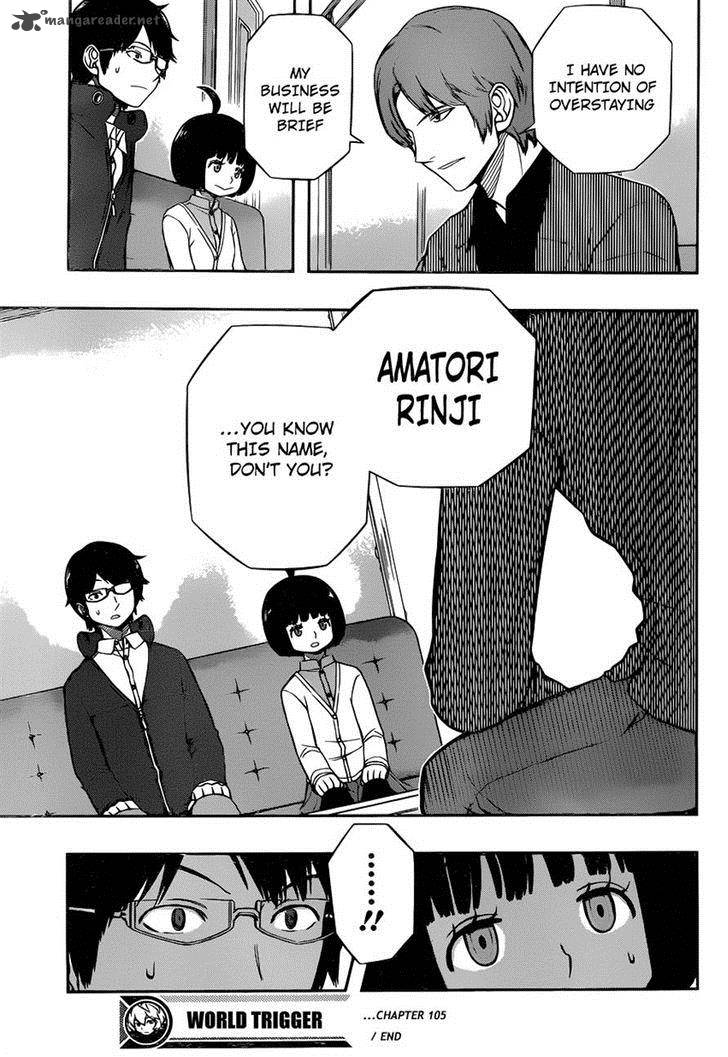 World Trigger Chapter 105 — page 19