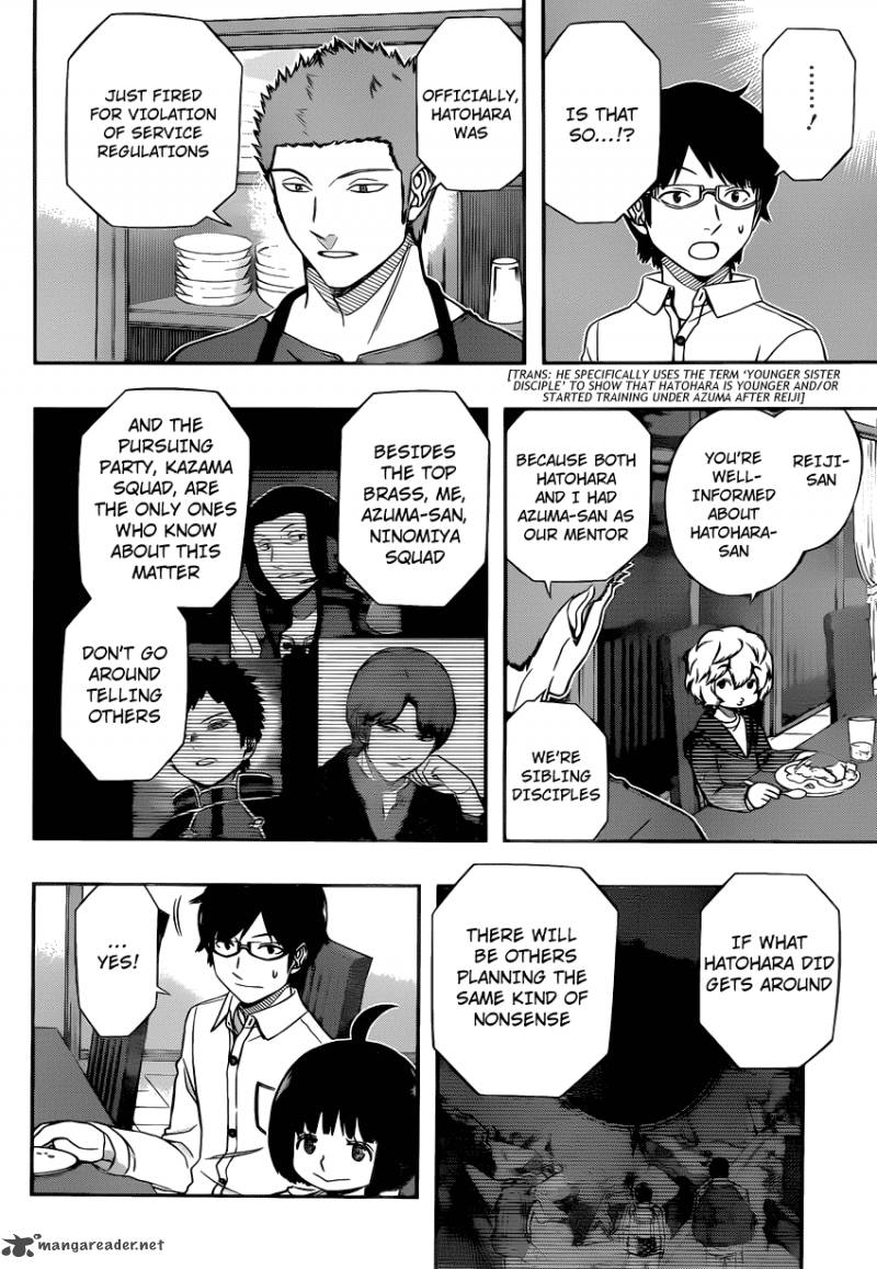 World Trigger Chapter 106 — page 14