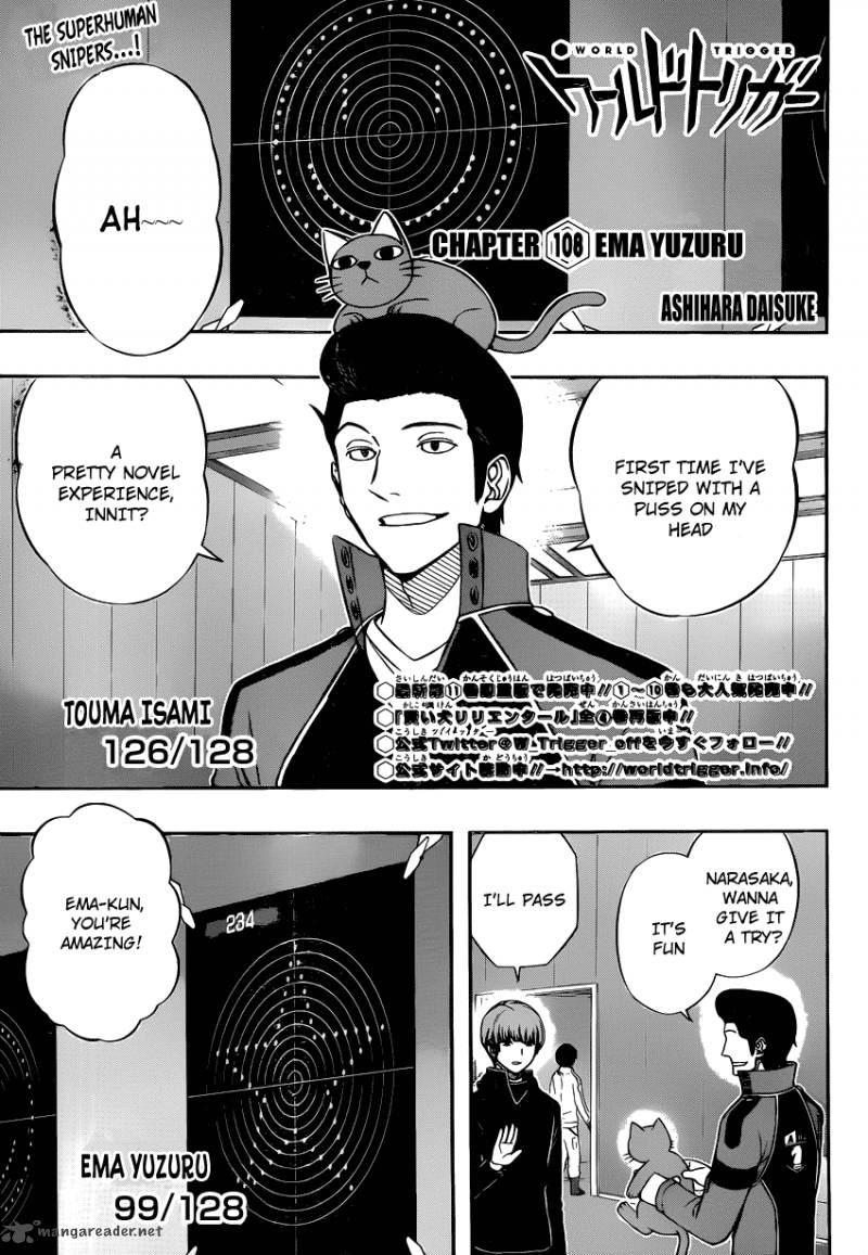 World Trigger Chapter 108 — page 1