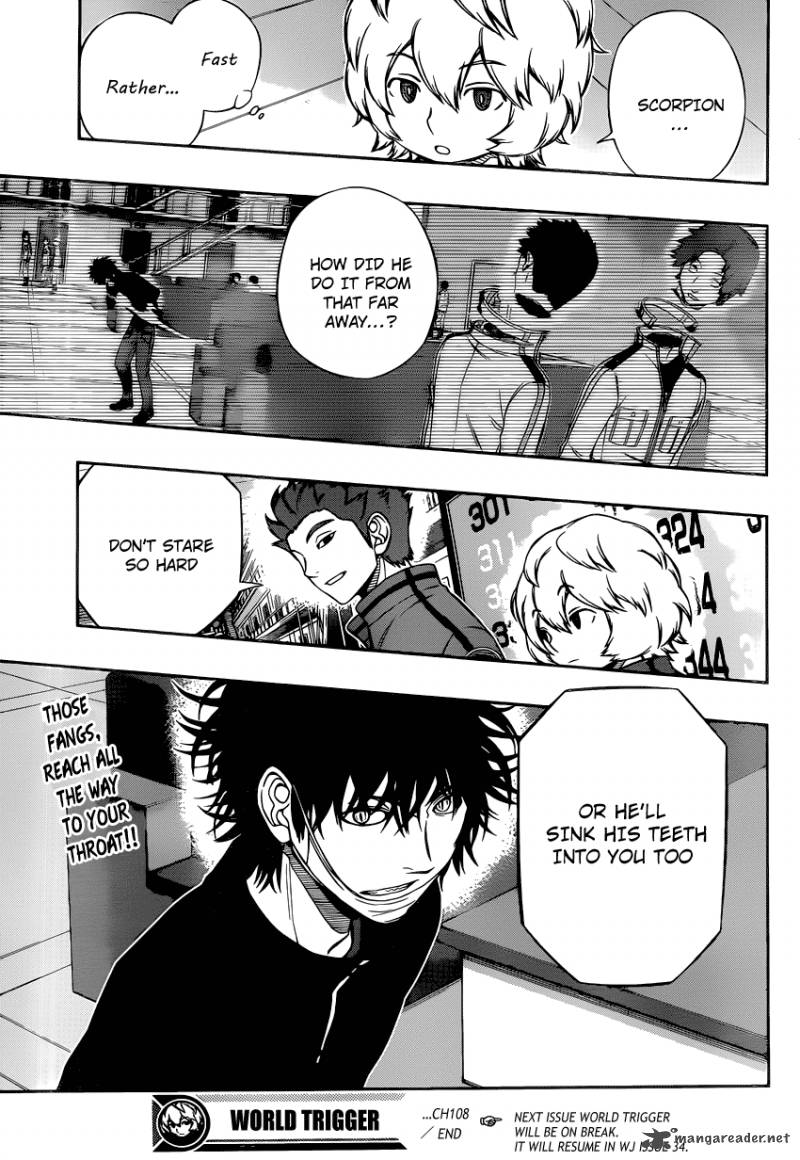 World Trigger Chapter 108 — page 18