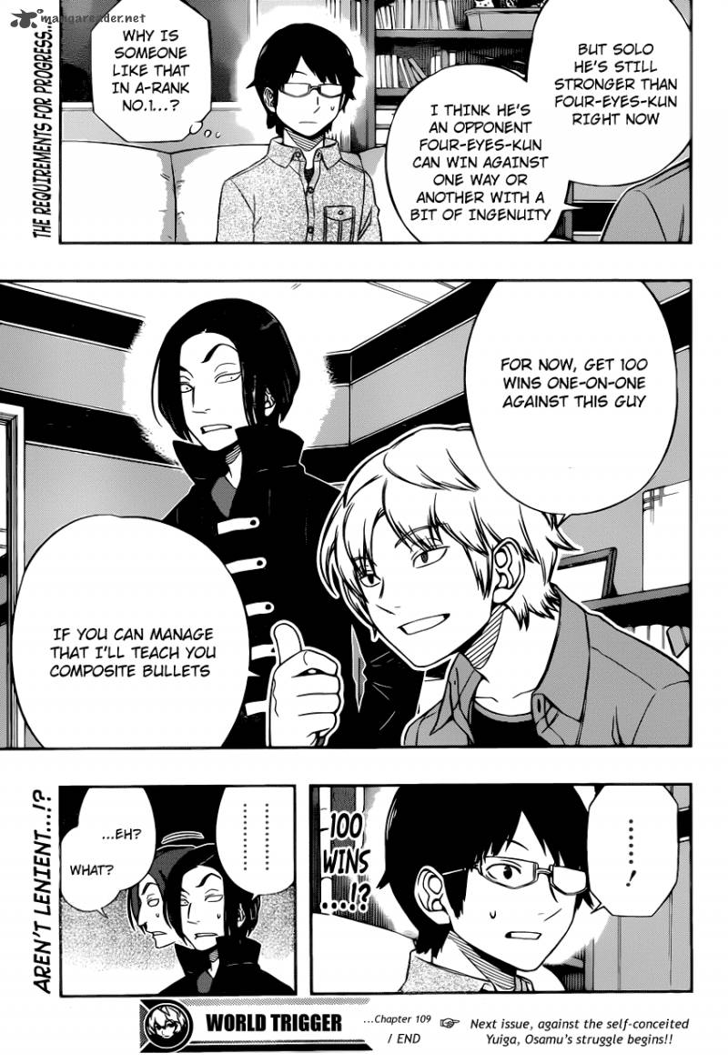 World Trigger Chapter 109 — page 19