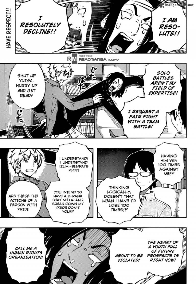 World Trigger Chapter 110 — page 1