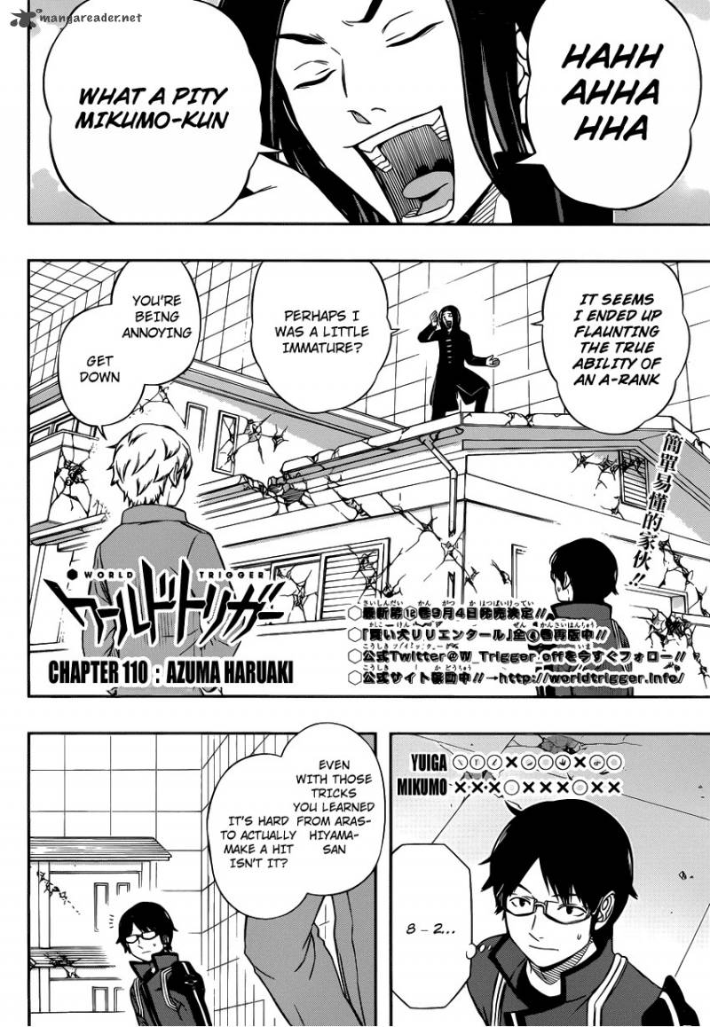 World Trigger Chapter 110 — page 2