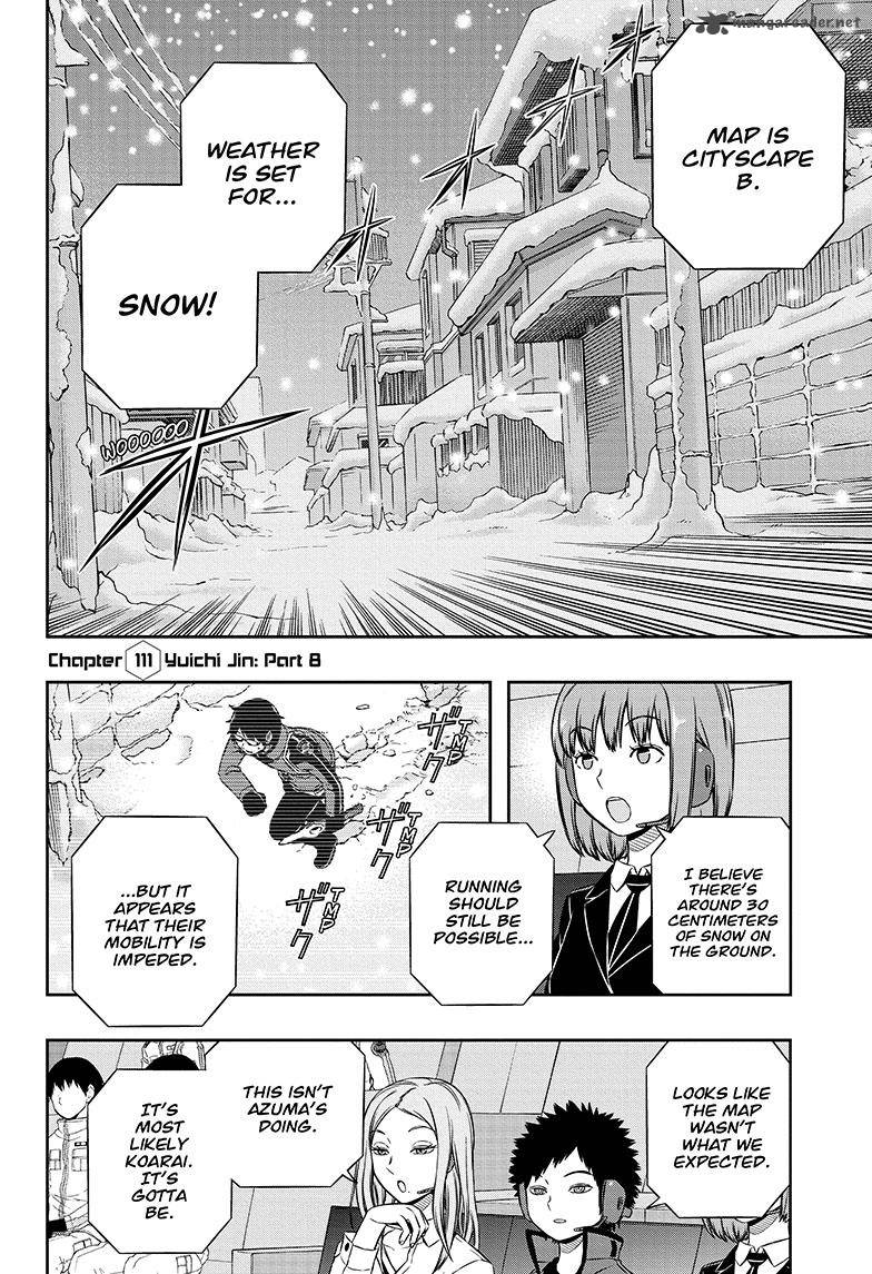 World Trigger Chapter 111 — page 2