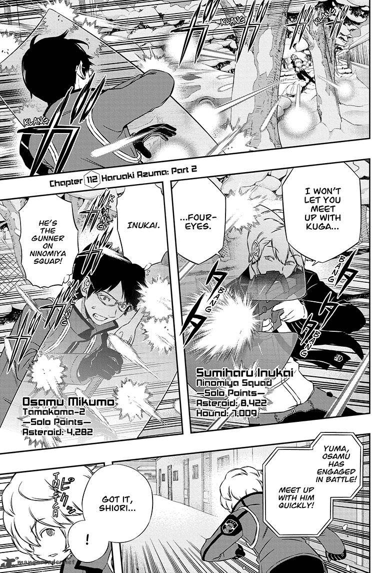 World Trigger Chapter 112 — page 1