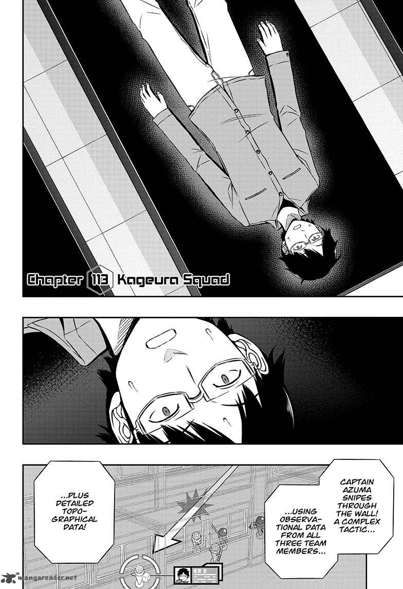 World Trigger Chapter 113 — page 3
