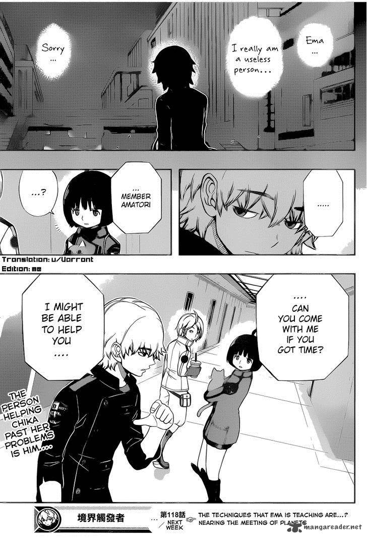 World Trigger Chapter 118 — page 19
