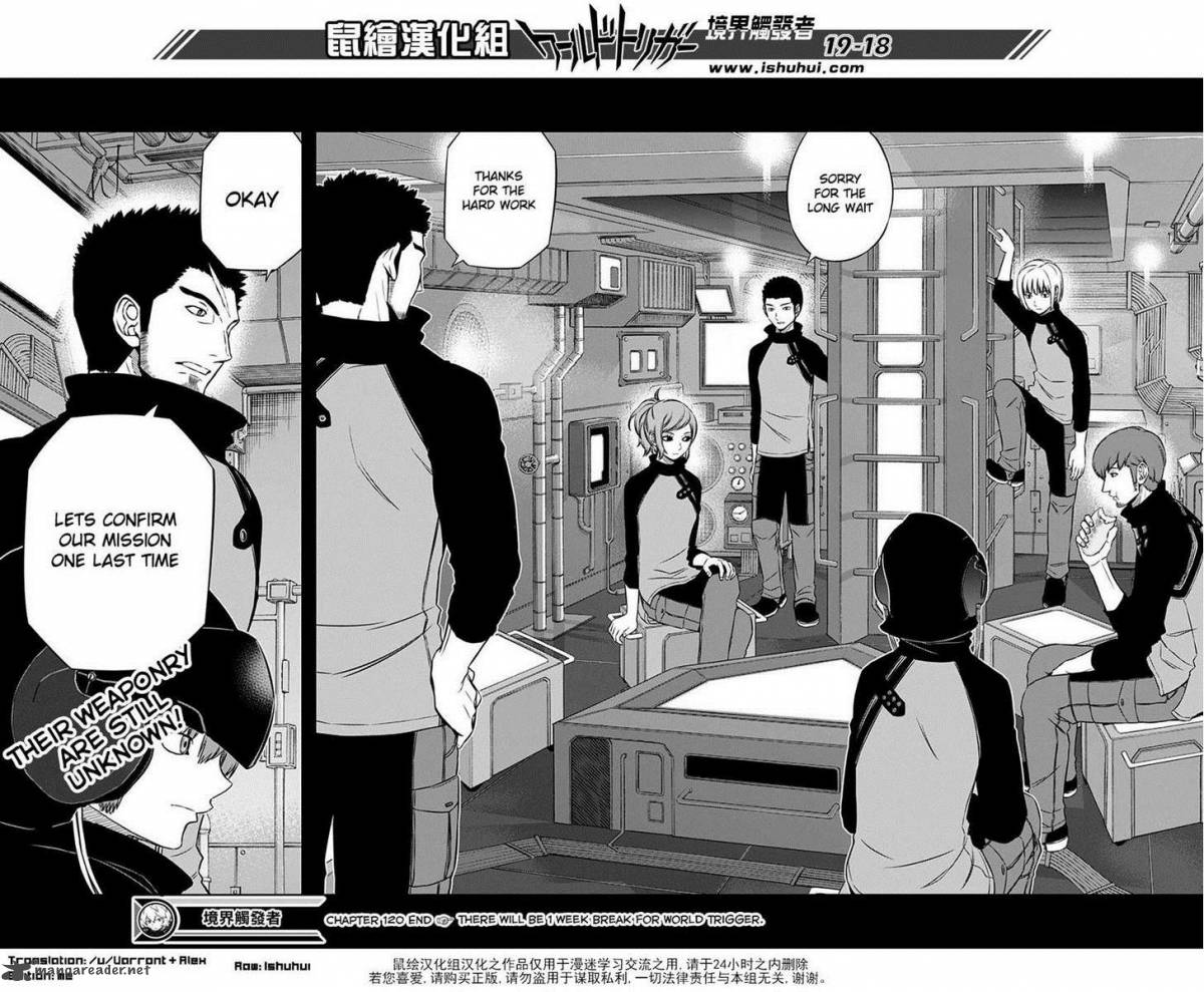World Trigger Chapter 120 — page 18