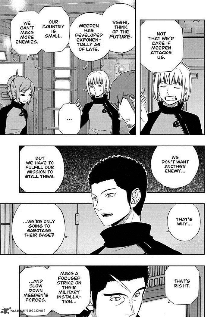 World Trigger Chapter 121 — page 7