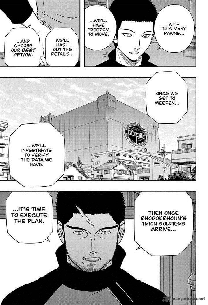 World Trigger Chapter 121 — page 11