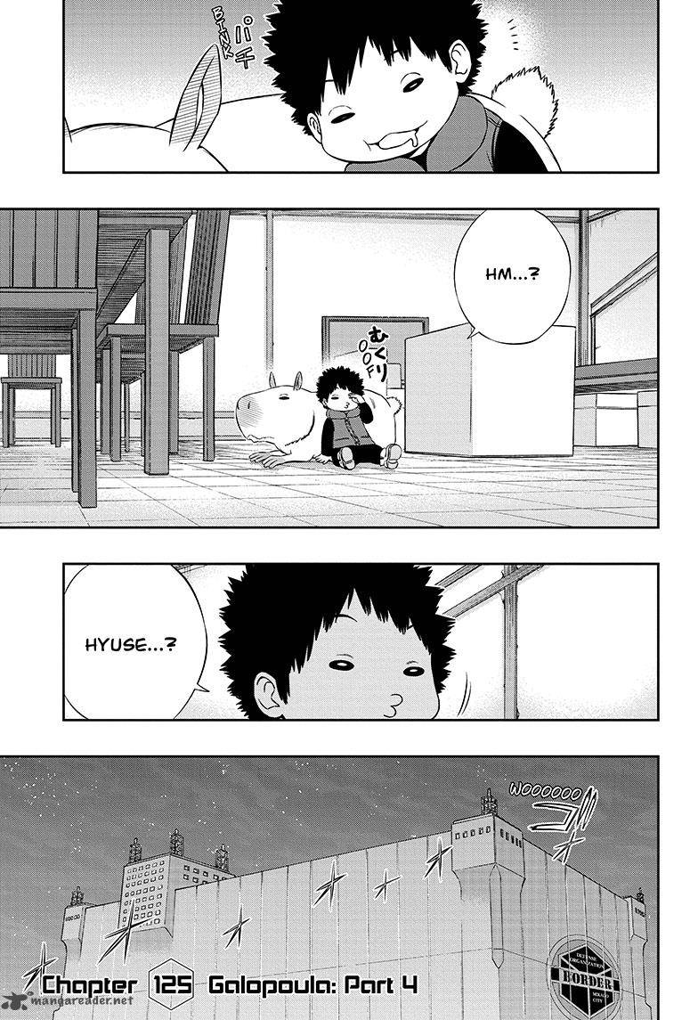World Trigger Chapter 125 — page 1