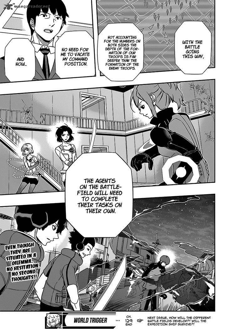 World Trigger Chapter 129 — page 19