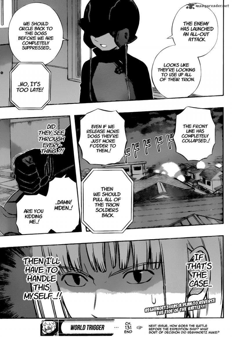 World Trigger Chapter 131 — page 18