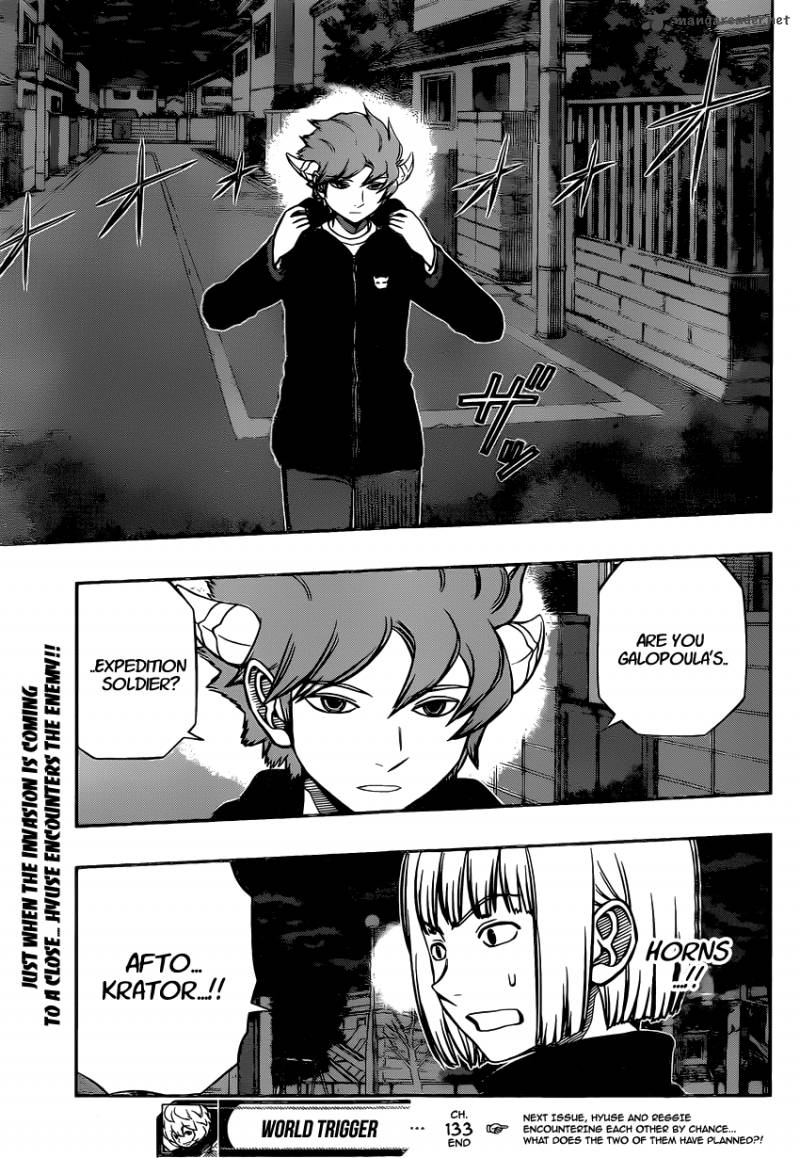 World Trigger Chapter 133 — page 18