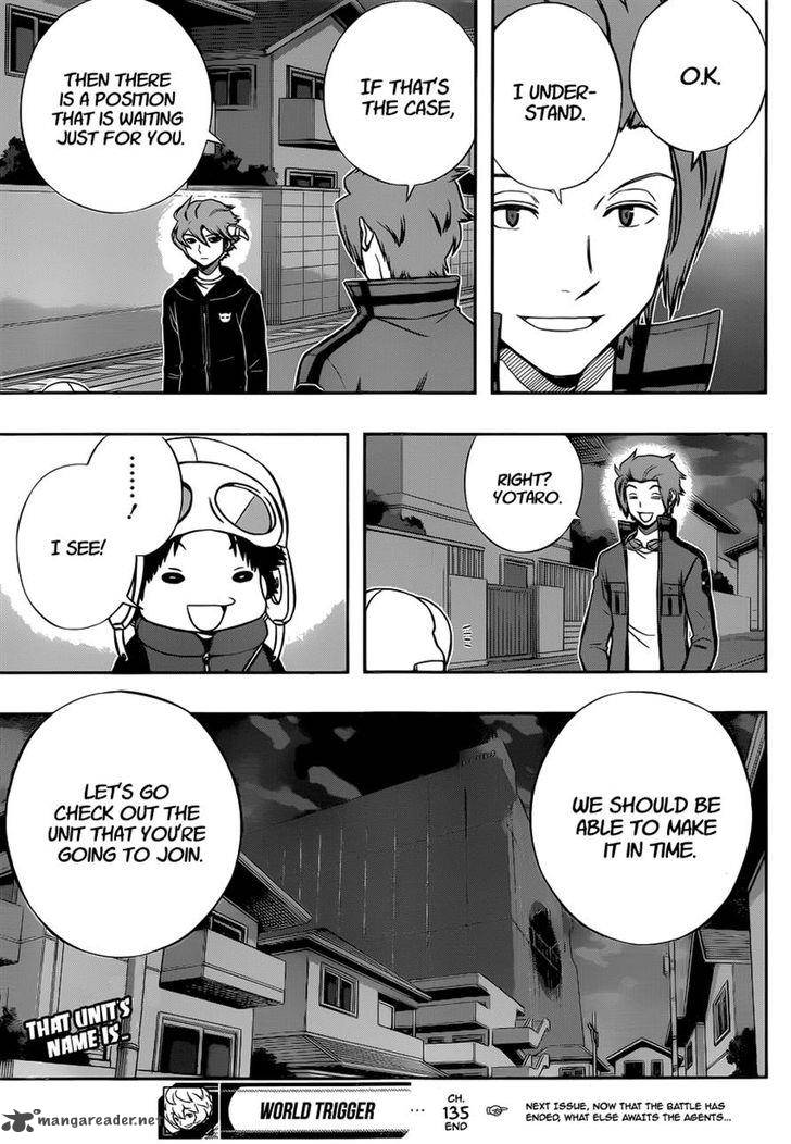 World Trigger Chapter 135 — page 18