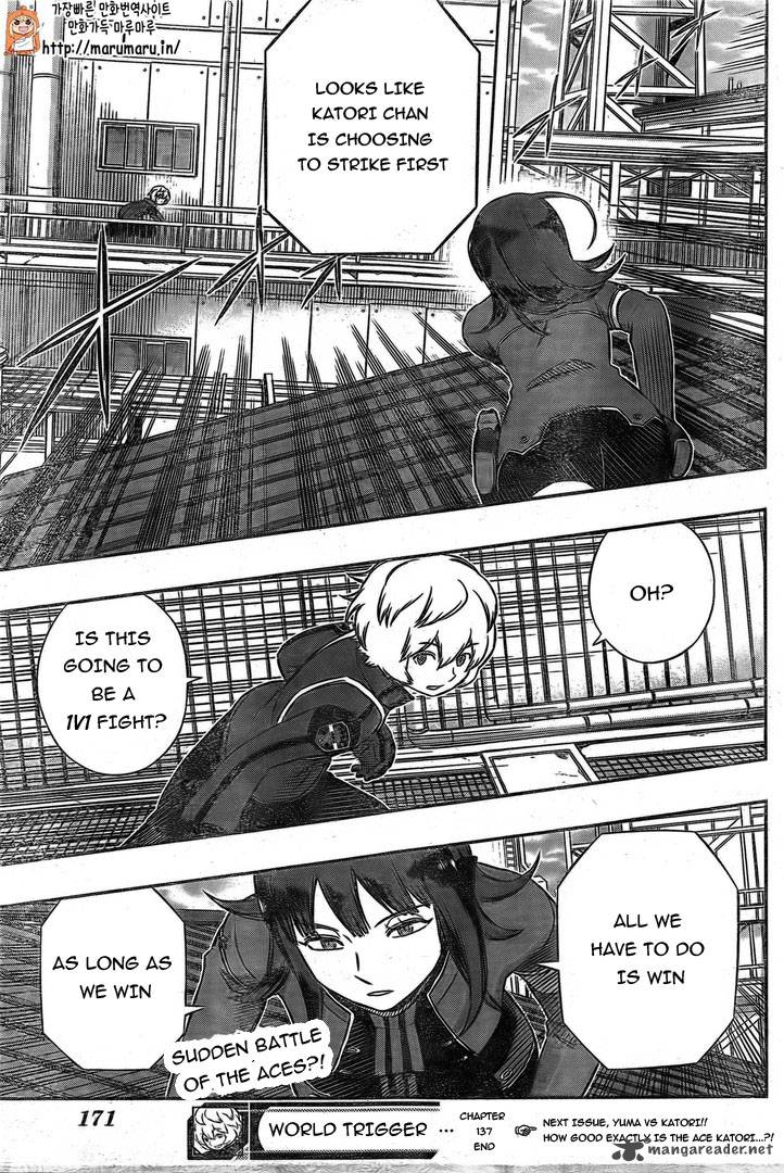World Trigger Chapter 137 — page 18