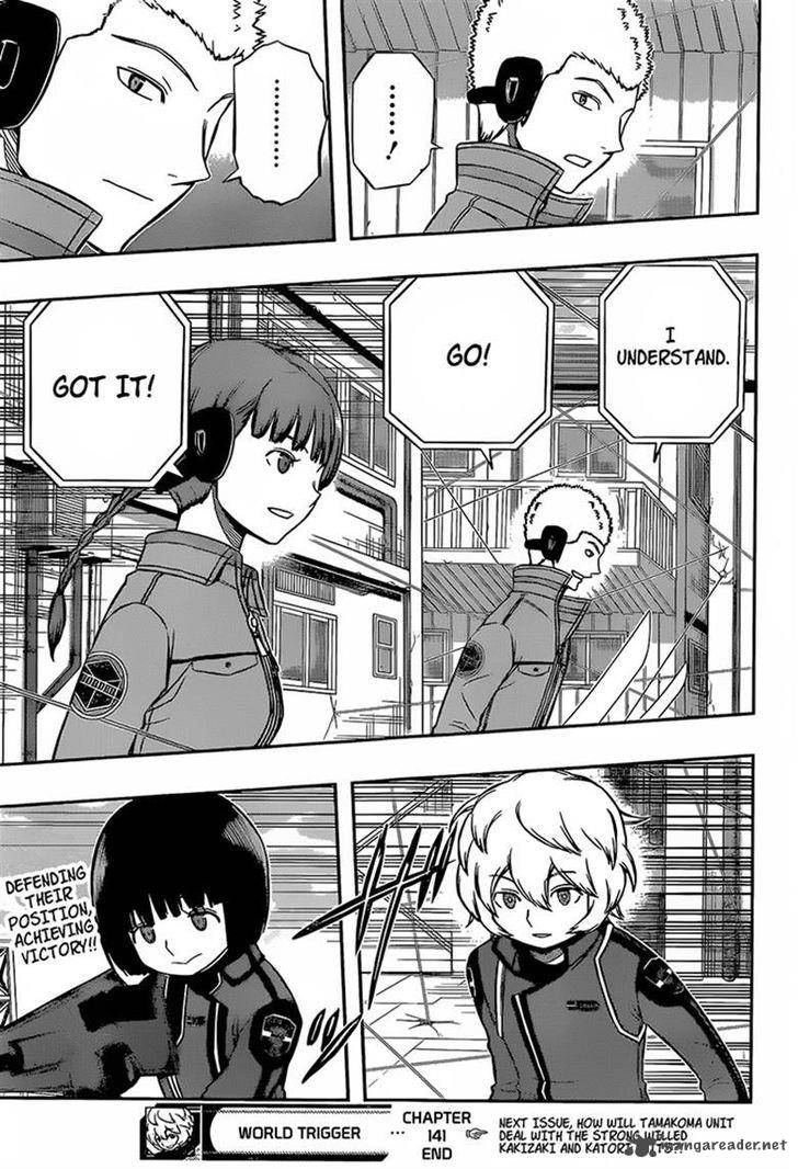 World Trigger Chapter 141 — page 19