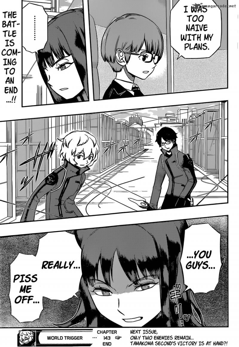 World Trigger Chapter 143 — page 19